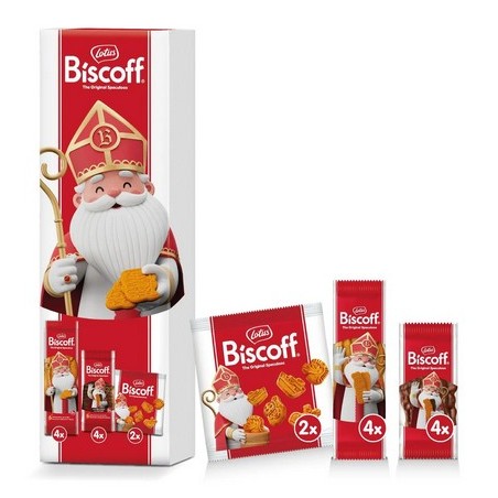 biscoff saint nicolas original speculoos boite 10 pièces 360g