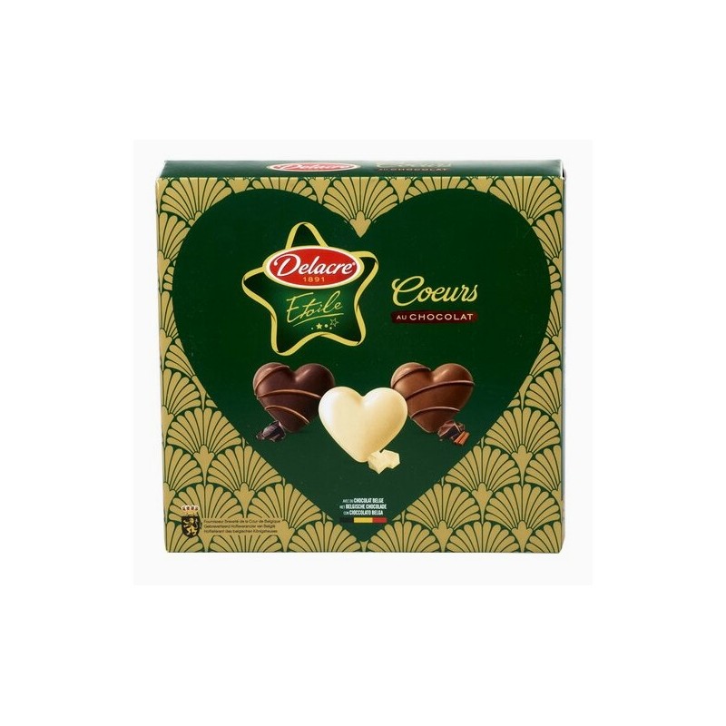Delacre Etoile Coeurs au Chocolat 230 g