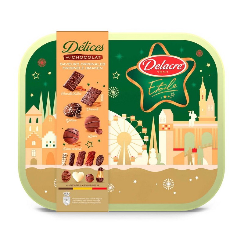 Delacre Star Chocolate Delights 485g