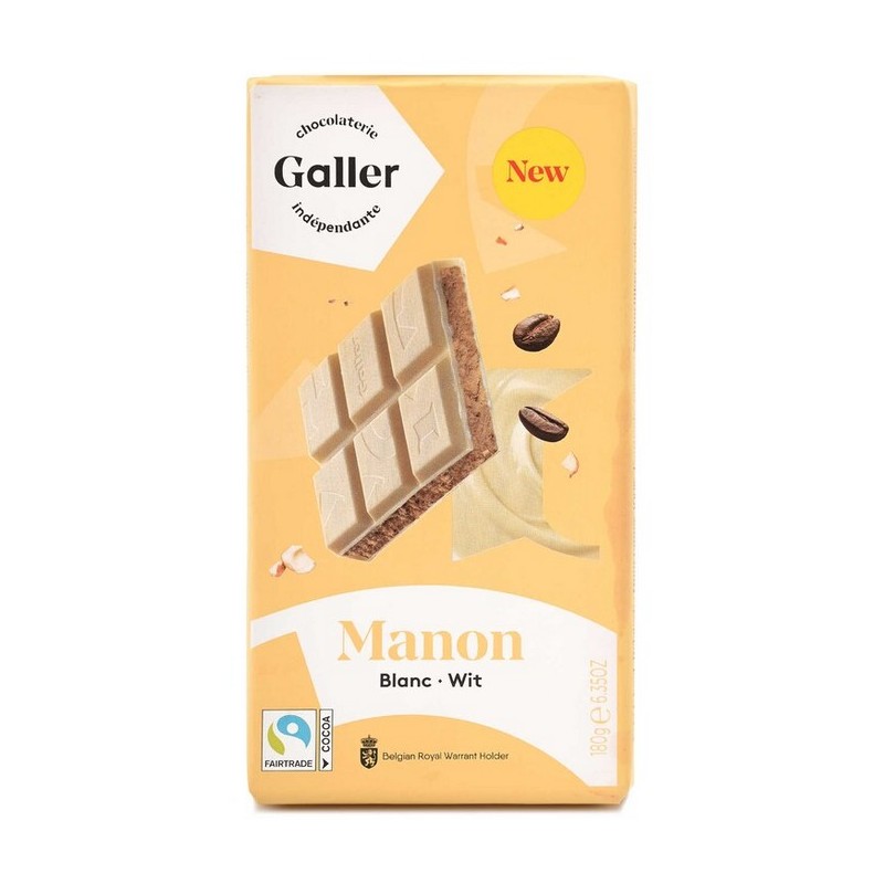 Tablette Galler Blanc Manon 175 g
