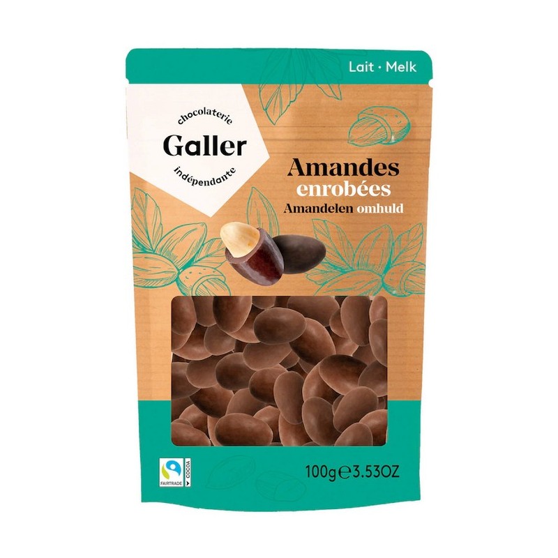 Galler Lait Amandes Enrobées 100 g