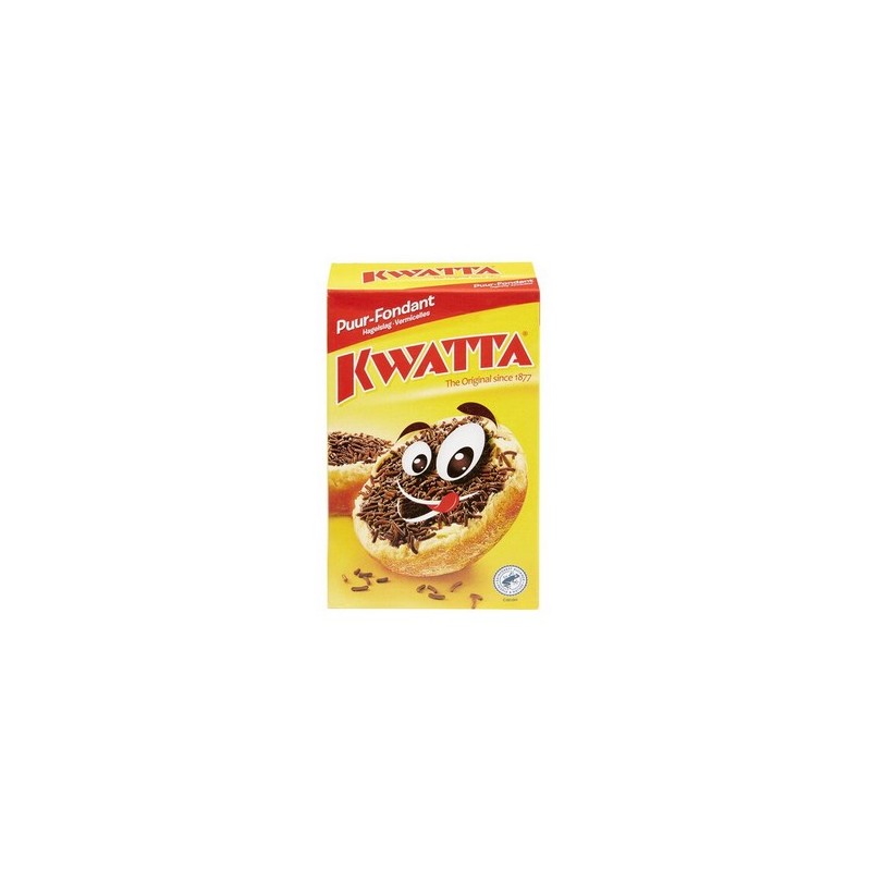 Kwatta granulated fondant chocolate 390 gr