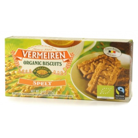 Vermeiren Fairtrade organic spelled biscuits 125g