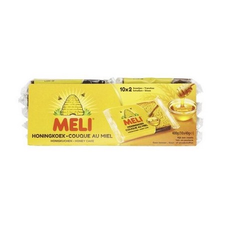 Meli pain d'épice au miel 10x2 tranches  400gr