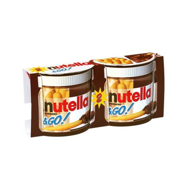 Nutella chocolate hazelnut spread & Go 104g