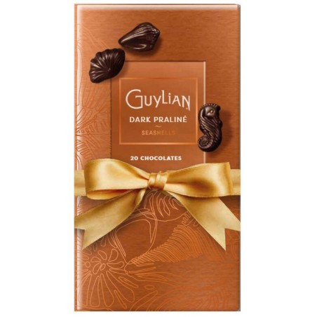 Guylian Fins Intense Praline Dark Chocolate 225g