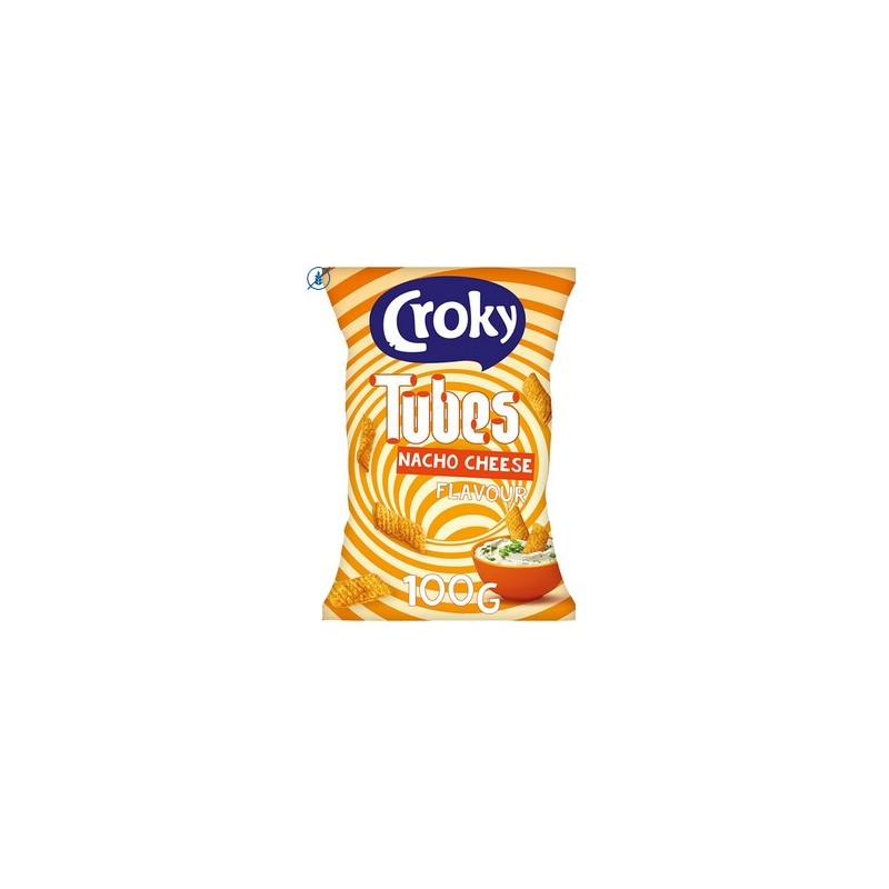 CROKY Nacho Cheese Tubes 100 gr