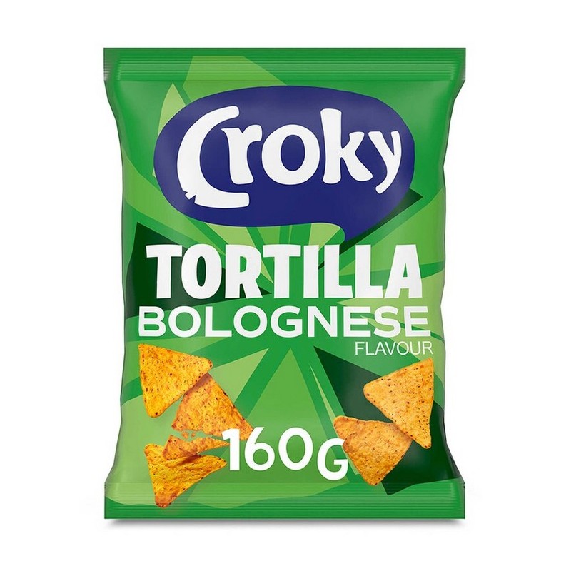 Croky Tortilla Chips Bolognese 160 gr
