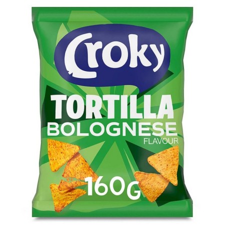 Croky Tortilla Chips Bolognese 160 gr
