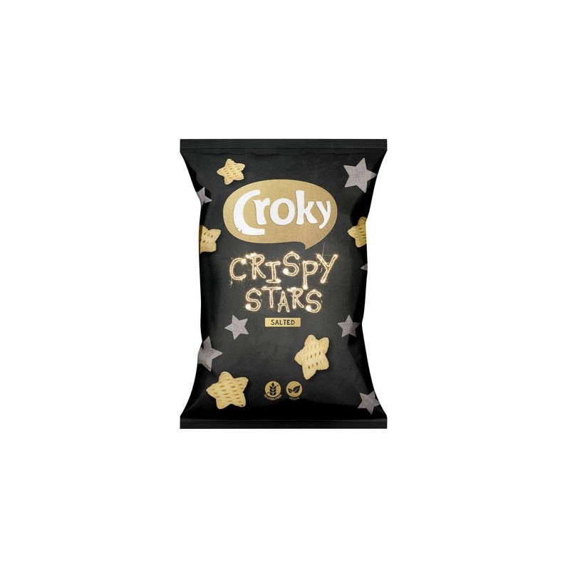 CROKY Crispy Stars Salted 100 gr