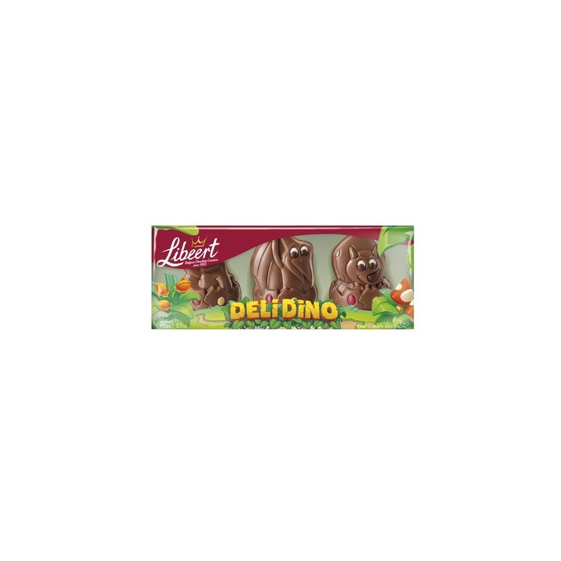 Libeert Deli Dino Decorated Milk Chocolate Figurines 90 g