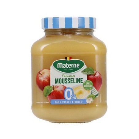 Materne Apple Mousseline 0% Sugar 580g