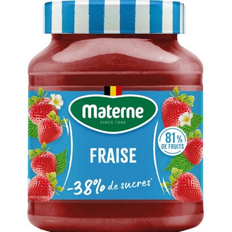 Materne Light Fruit Spread Strawberries 335g