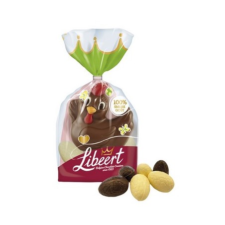 Libeert Poule et Oeufs de Pâques 230 gr