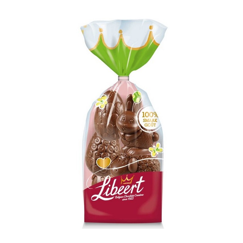 Libeert Figurines de Pâques Chocolat Lait 175 gr