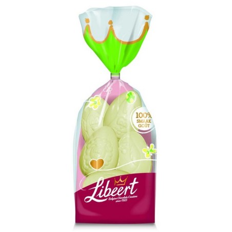 Libeert White Chocolate Easter Eggs 120g