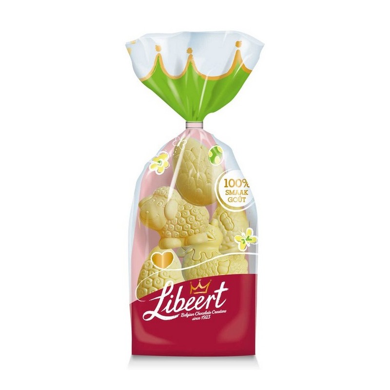 Libeert Figurines de Pâques Blanc 175 gr