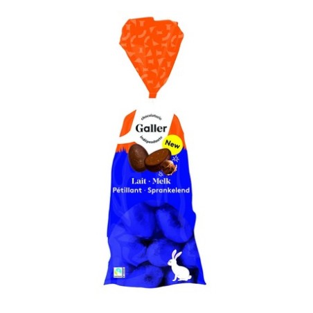 Galler Sparkling Milk Chocolate Eggs 99g