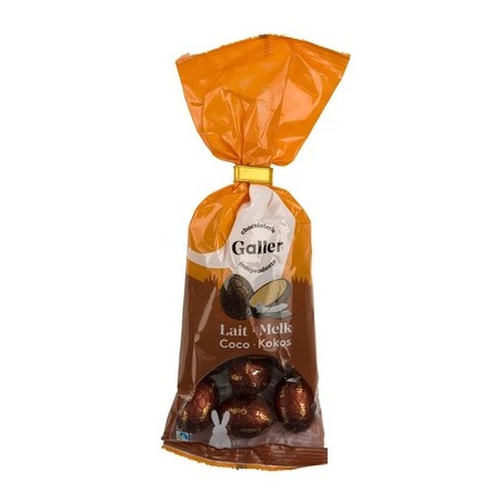 Galler Milk Chocolate Coconut Eggs 99g