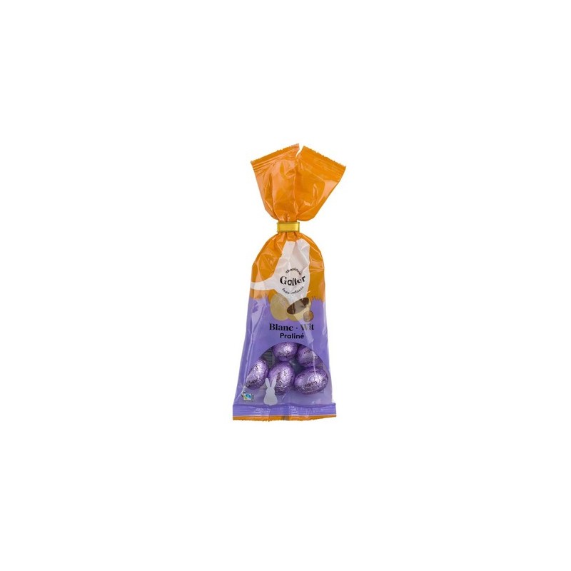 Galler Œufs Chocolat Blanc Praliné  99 g