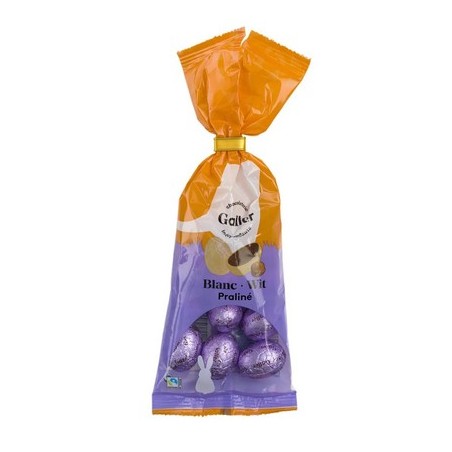 Galler Œufs Chocolat Blanc Praliné  99 g