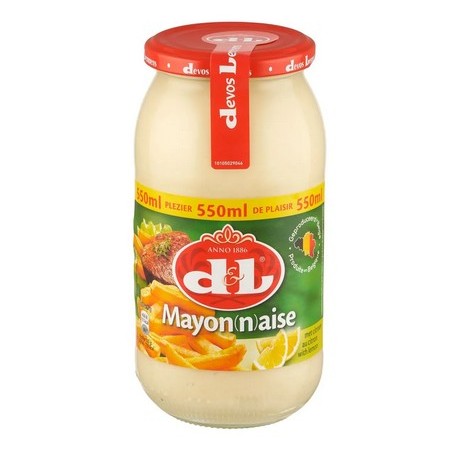Devos Lemmens mayonnaise citron 550 ml