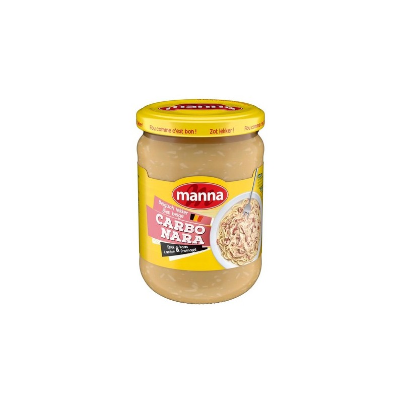 MANNA Sauce Carbonara 500g