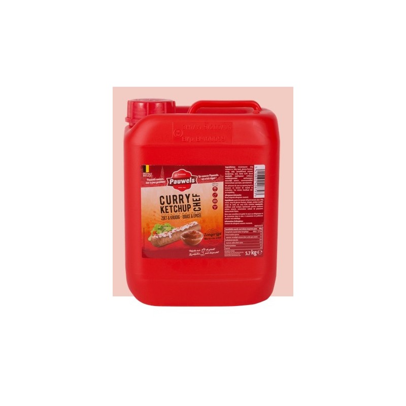 Pauwels Ketchup Curry 6 L