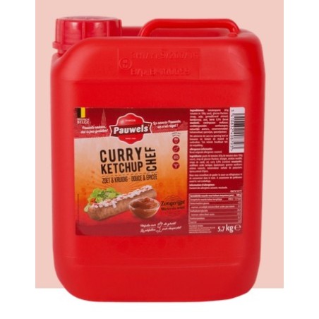 Pauwels Ketchup Curry 6 L