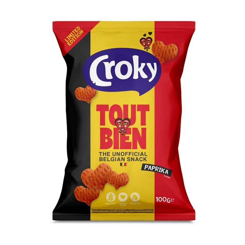 Croky, everything's fine. Paprika 100g