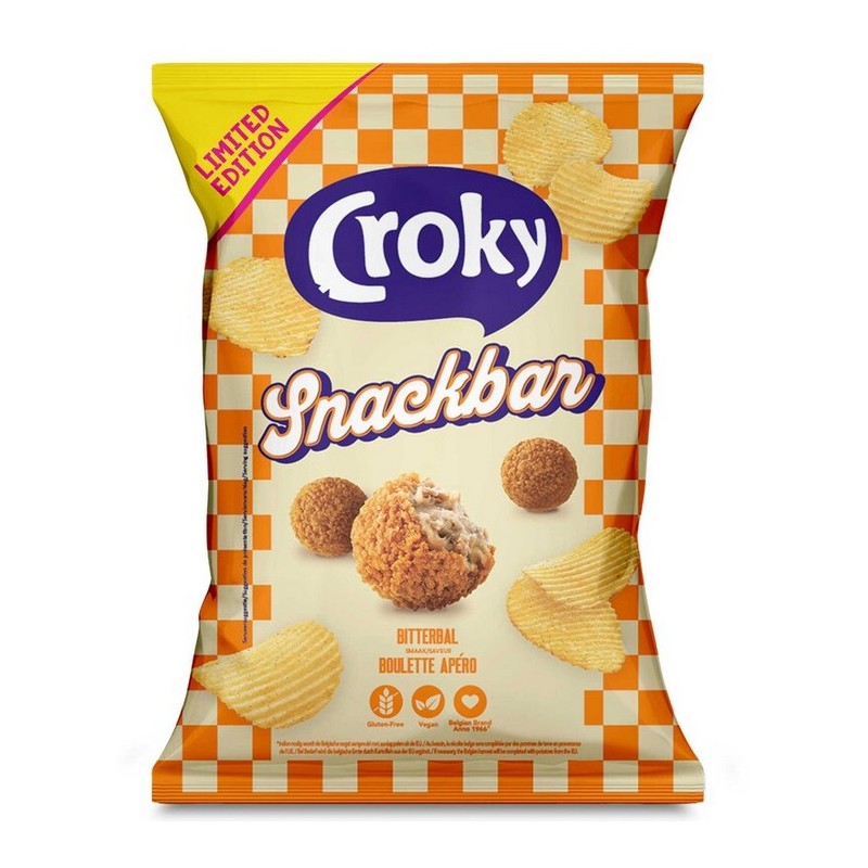 Croky Snackbar Boulettes Apéro 130 gr