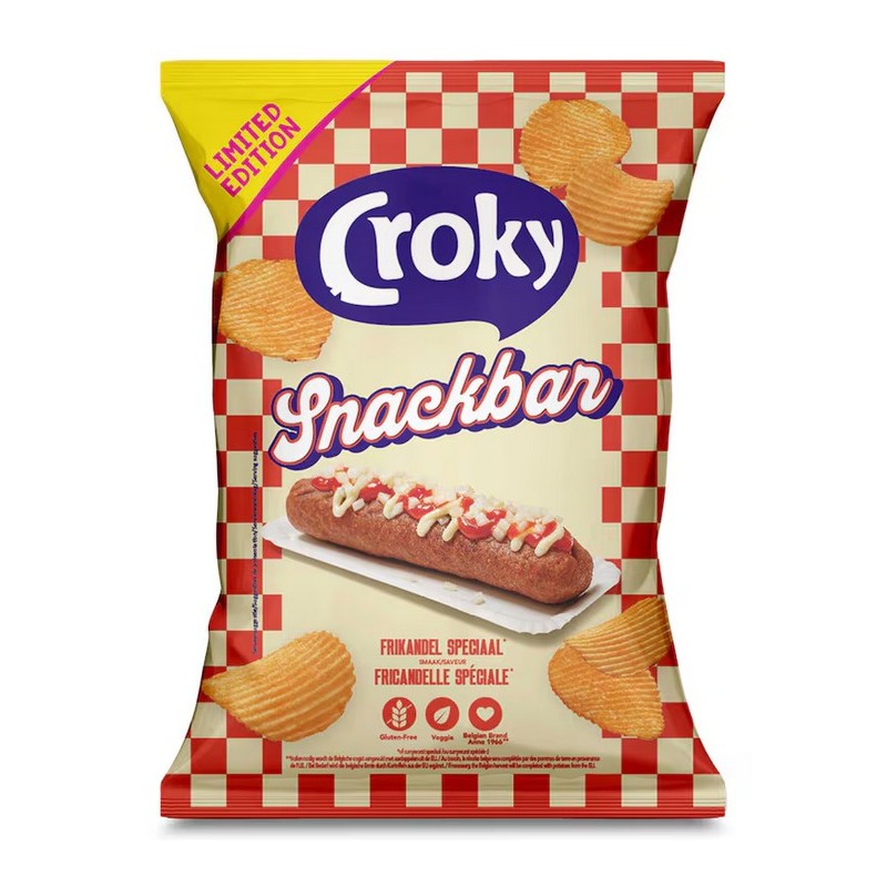Croky Snackbar Fricandelle Spéciale 130 gr