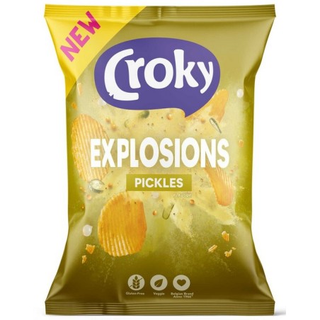 CROKY Chips Explosions Pickles 150 gr