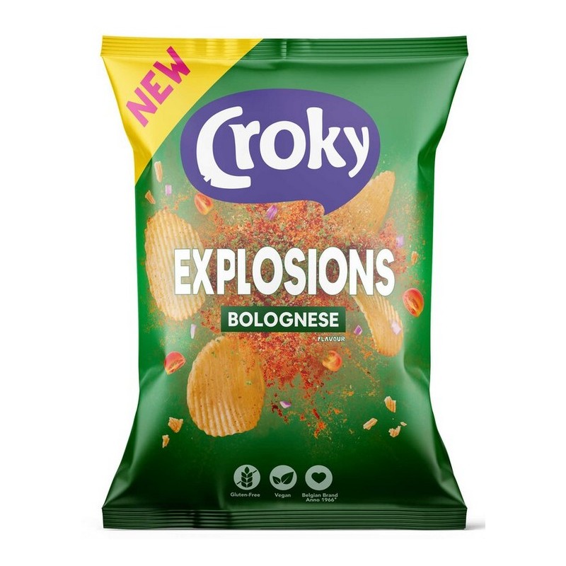 CROKY Chips Explosions Bolognese 150 gr