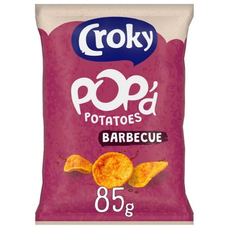 CROKY Chips Pop'd Barbecue 85 g