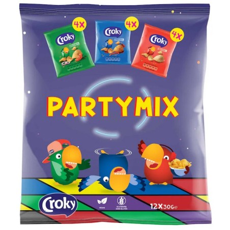 Croky Chips Party Mix 12x30 gr