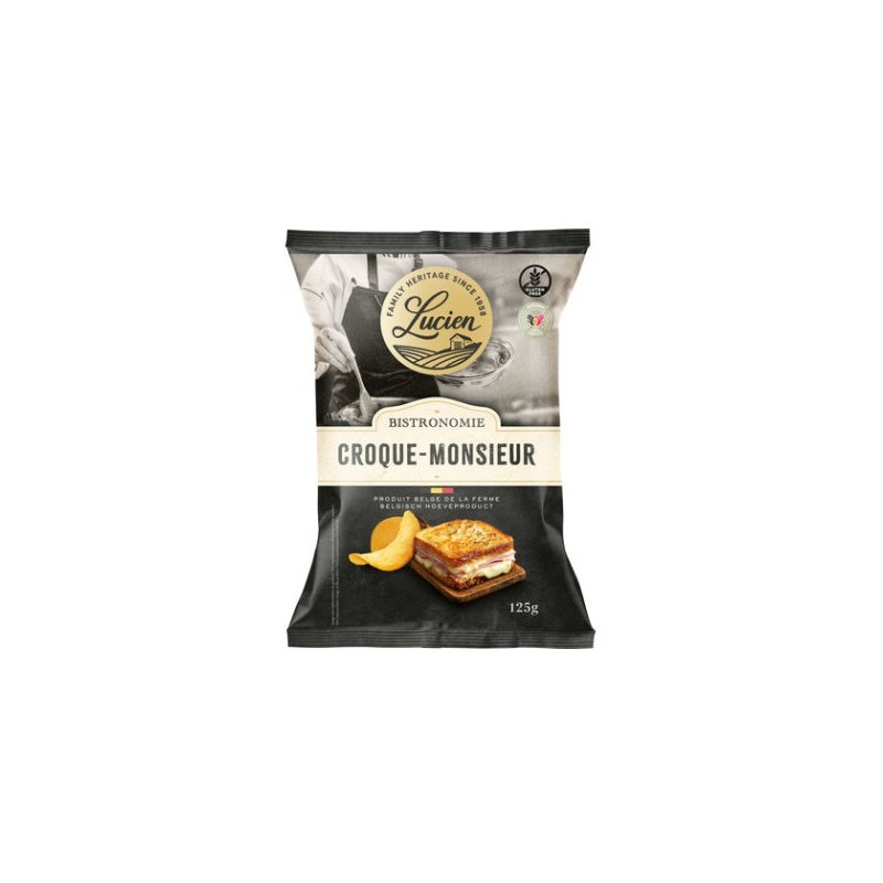 Lucien Chips Saveur Croque Monsieur 125 gr