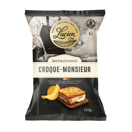 Lucien Croque Monsieur Flavored Chips 125g