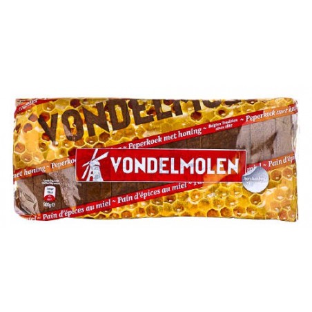 Vondelmolen pain d'épices au miel 500 gr