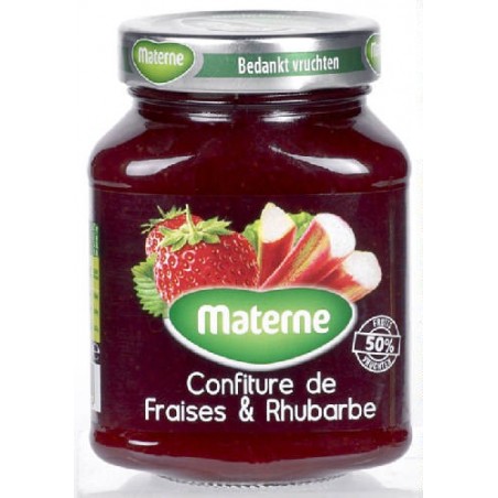 Materne fraises-rhubarbes 450gr